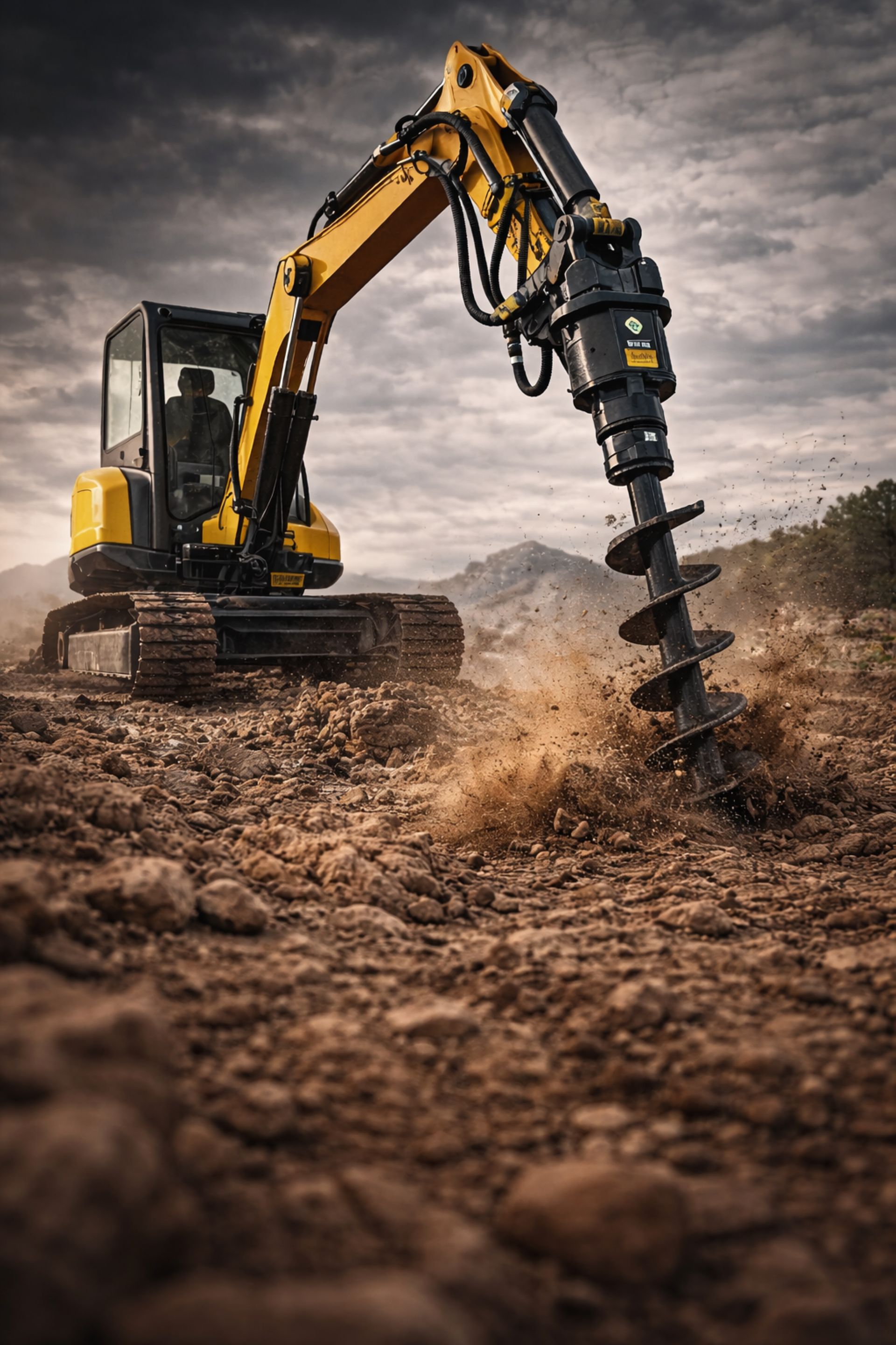 Mini Ekskavatör Burguları