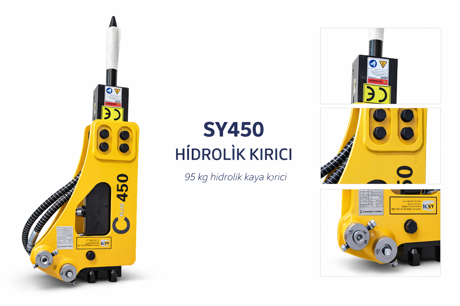 SY450 95KG HİDROLİK KIRICI